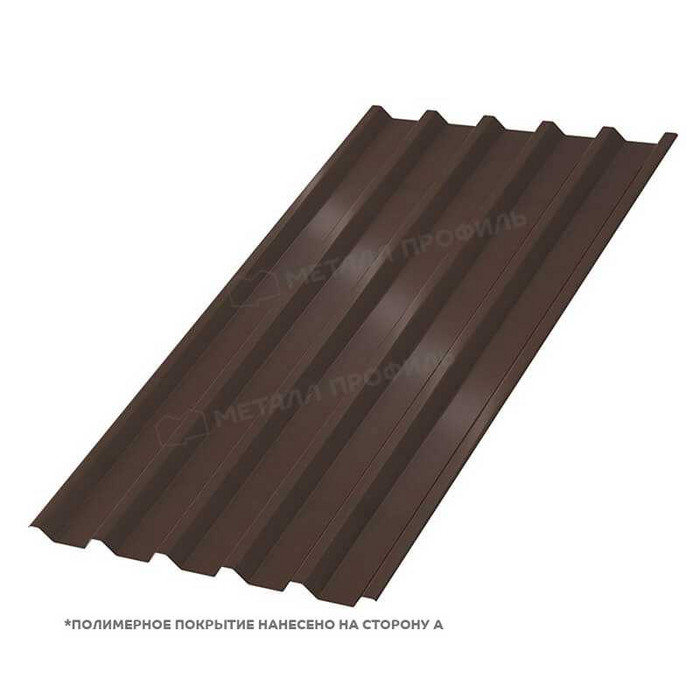 Профлист Металл-Профиль С-44 NormanMP 0.5 мм RAL 8017 Коричневый шоколад